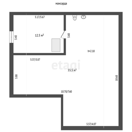 
   Продам 3-комнатную, 144 м², Красная ул, 74

. Фото 12.