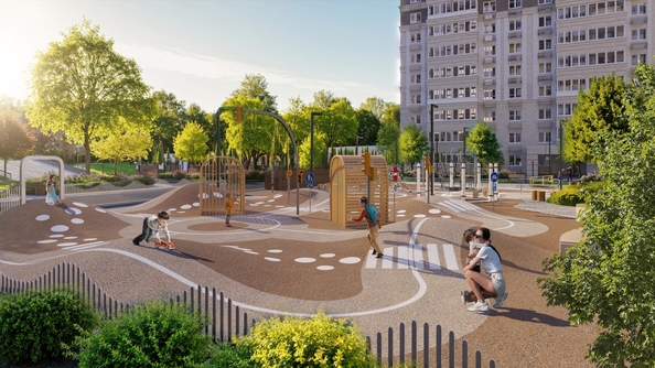
  Продается студия, 25.8 м², ЖК Облака-3, дом 1
. Фото 4.