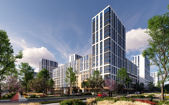 
  Продается 3-комн. квартира, 86.9 м², ЖК Архитектор, литера 1.1
. Фото 4.