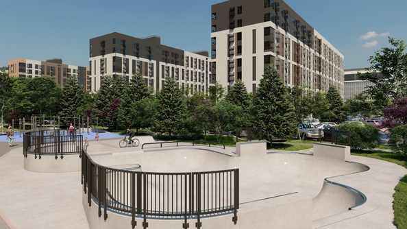 
  Продается 3-комн. квартира, 65.65 м², ЖК Зеленая территория, литера 1.1
. Фото 16.