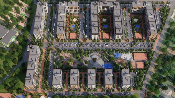 
  Продается 3-комн. квартира, 65.63 м², ЖК Зеленая территория, литера 1.2
. Фото 24.