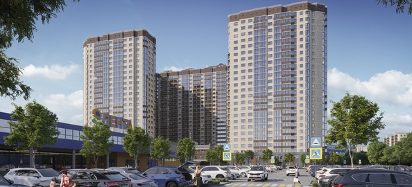 
  Продается 1-комн. квартира, 41.44 м², ЖК Гулливер, литера 1
. Фото 3.