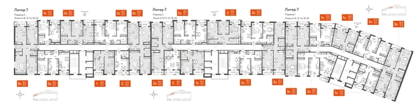 
  Продается студия, 23.55 м², ЖК Все Свои VIP, литера 7
. Фото 1.