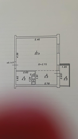 
  Продается 1-комн. квартира, 33 м², Мирная ул, д. 33А
. Фото 13.