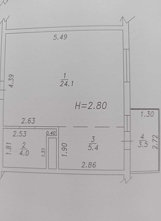 
  Продается студия, 37 м², Анапское ш, д. 6к1
. Фото 12.