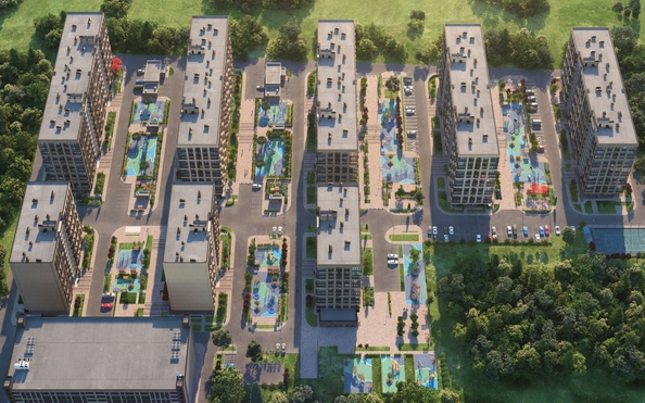 
  Продается 1-комн. квартира, 41.9 м², ЖК Небо, литера 3
. Фото 7.