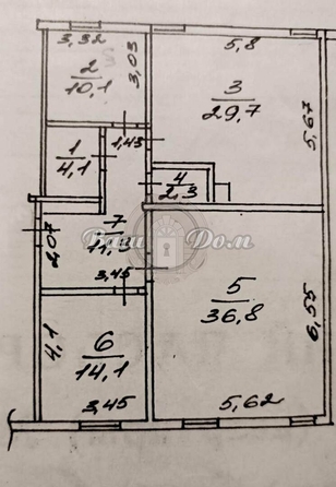 
  Продается 3-комн. квартира, 108.4 м², Островского ул, д. 135/2
. Фото 9.