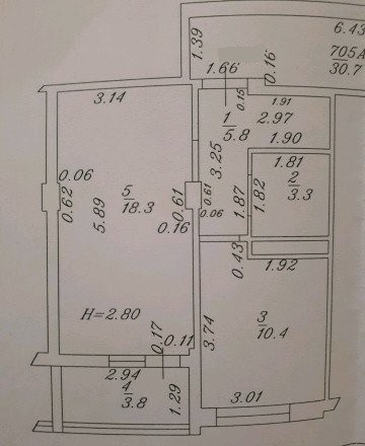 
  Продается 1-комн. квартира, 42 м², Владимирская ул, д. 150
. Фото 6.