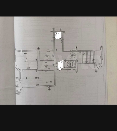 
  Продается 1-комн. квартира, 52 м², Таманская ул, д. 24
. Фото 34.