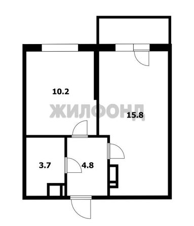 
  Продается 1-комн. квартира, 37 м², Героя Пешкова ул, д. 14
. Фото 1.