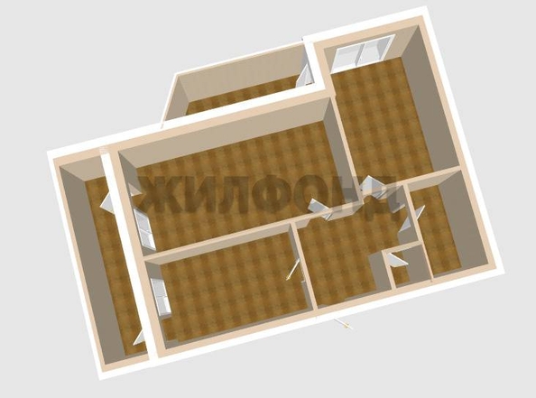 
  Продается 2-комн. квартира, 59.9 м², Дунаевского И.И. ул, д. 25/1
. Фото 14.