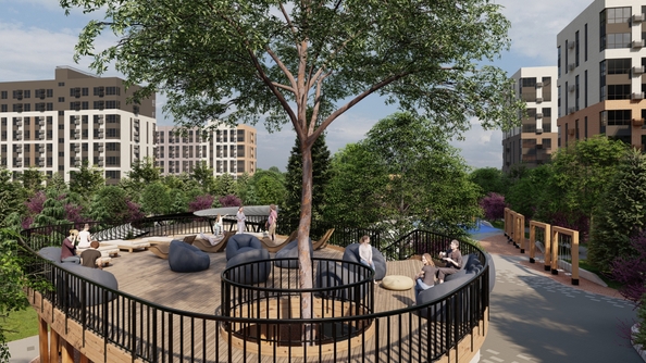 
  Продается 2-комн. квартира, 59.55 м², ЖК Зеленая территория, литера 1.1
. Фото 38.