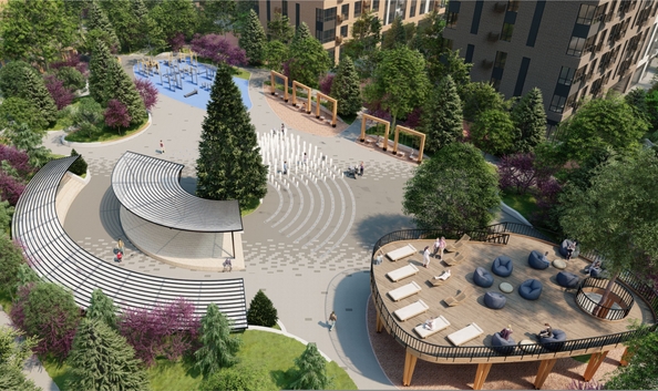 
  Продается 2-комн. квартира, 68.2 м², ЖК Зеленая территория, литера 1.1
. Фото 11.