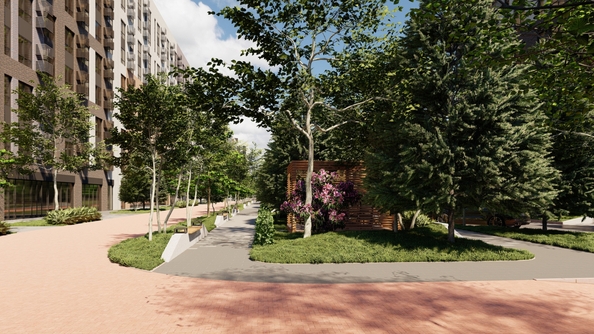 
  Продается 1-комн. квартира, 37.64 м², ЖК Зеленая территория, литера 1.2
. Фото 26.