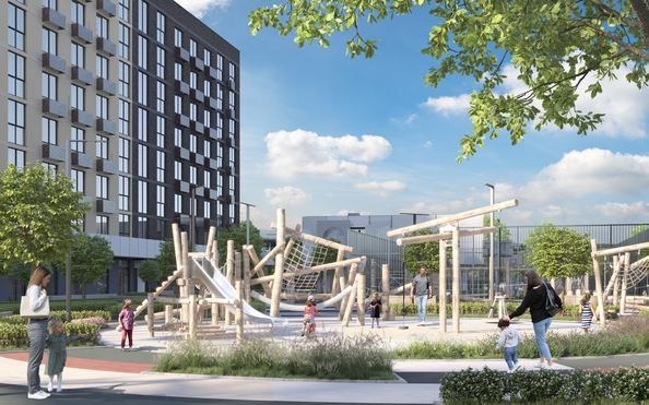 
  Продается 1-комн. квартира 45.4 м², в ЖК Высочество, литера 2. Фото 2.