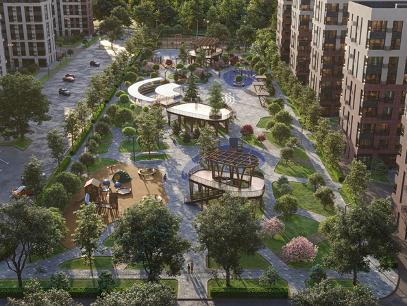
  Продается 1-комн. квартира 37.51 м², в ЖК Зеленая территория, литера 1.3. Фото 32.