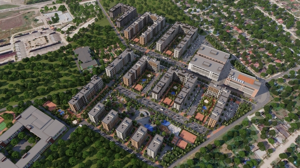 
  Продается 1-комн. квартира 43.7 м², в ЖК Зеленая территория, литера 1.2. Фото 21.