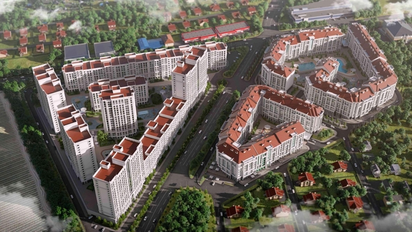 
  Продается 1-комн. квартира 58.95 м², в ЖК Резиденция морей, корпус В1. Фото 3.