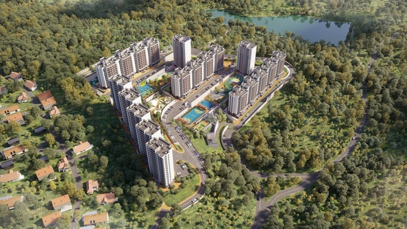 
  Продается 2-комн. квартира 61.7 м², в ЖК Горный квартал, литера 2. Фото 4.