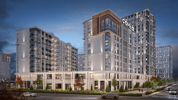 
  Продается 3-комн. квартира 91.97 м², в ЖК Моренуар, литер 21. Фото 21.