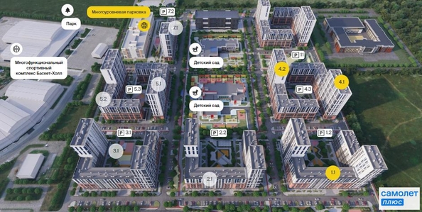 
  Продается 2-комн. квартира 48.4 м², в ЖК Архитектор, литера 4.2. Фото 10.