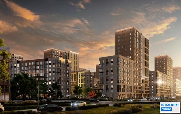 
  Продается 1-комн. квартира 41 м², в ЖК Народные Кварталы, литер 1. Фото 9.