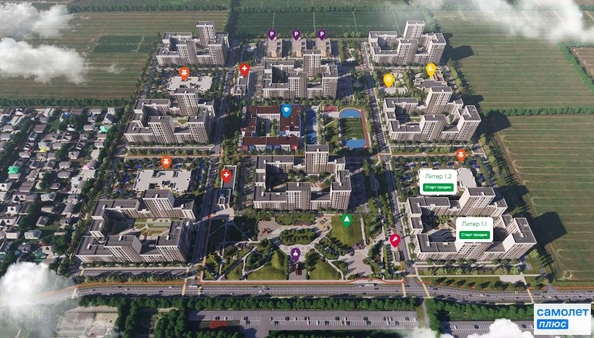 
  Продается 3-комн. квартира 89 м², в ЖК Ботаника, литер 1.1. Фото 9.