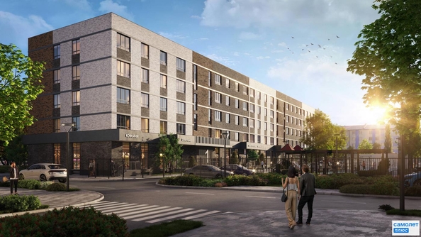 
  Продается студия 26.58 м², в ЖК Соловей, литера 1. Фото 1.