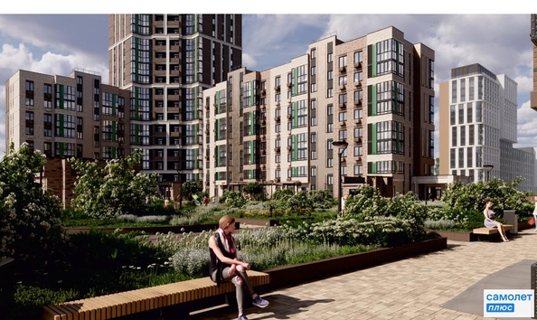 
  Продается 3-комн. квартира 84.25 м², в ЖК Парковый, литер 1. Фото 1.