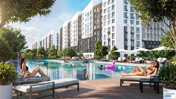 
  Продается 1-комн. квартира 36.2 м², в ЖК Хозяин морей, литер 1. Фото 1.