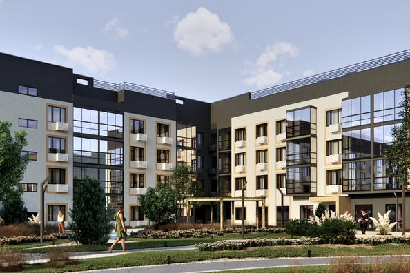 
  Продается 2-комн. квартира 53.5 м², в ЖК ЭВО, литер 1. Фото 2.