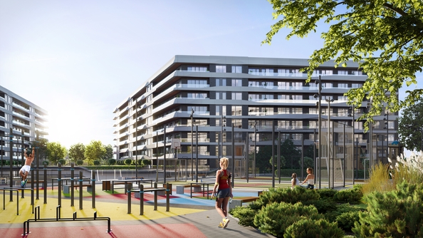 
  Продается апартамент 46.7 м², в АК Мореград, литер 1. Фото 2.