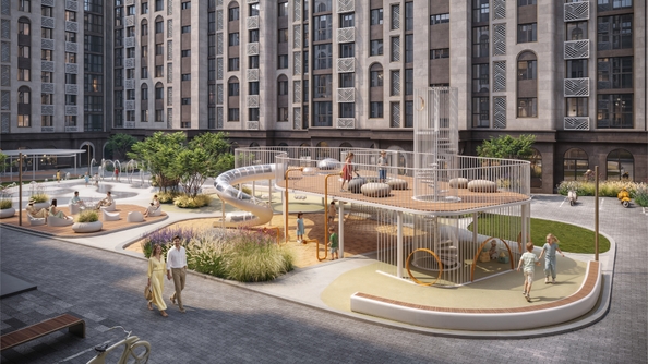 
  Продается 1-комн. квартира 38.1 м², в ЖК На Высоком берегу, дом 1. Фото 9.