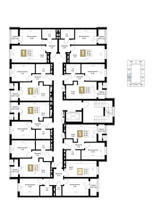 
  Продается 1-комн. квартира 37.7 м², в ЖК На Высоком берегу, дом 1. Фото 20.