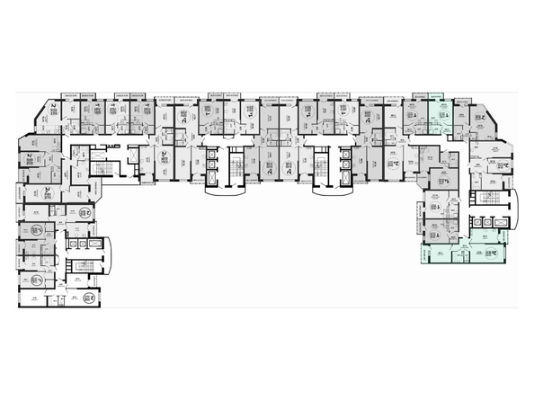 
  Продается студия 23.7 м², в ЖК Гулливер, литера 3. Фото 1.