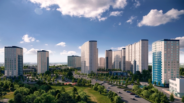 
  Продается 2-комн. квартира 70.09 м², в ЖК Фонтаны, литер 19. Фото 1.