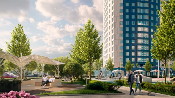 
  Продается 1-комн. квартира 38.4 м², в ЖК Фонтаны, литер 21. Фото 4.