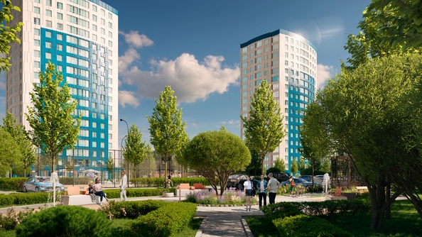 
  Продается 1-комн. квартира 38.4 м², в ЖК Фонтаны, литер 21. Фото 7.