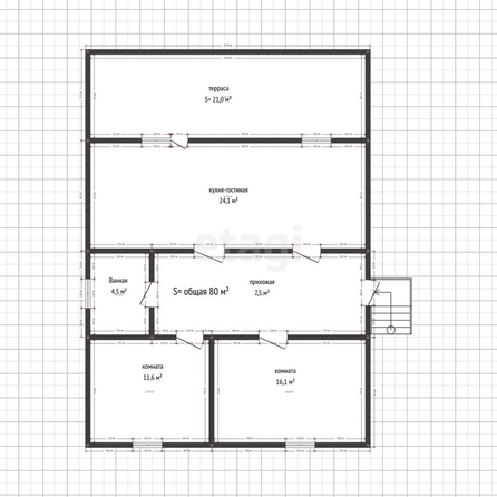 
  Продается дом 64 м². Фото 21.