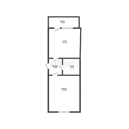 
  Продается 1-комн. квартира 42.8 м². Фото 13.
