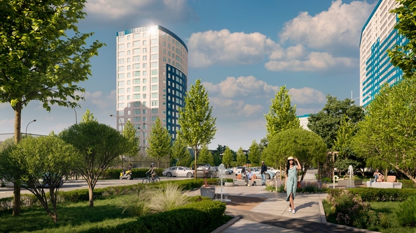 
  Продается 1-комн. квартира 39.4 м², в ЖК Фонтаны, литер 23. Фото 8.