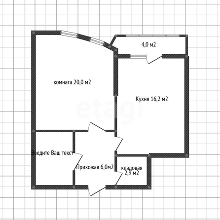 
  Продается 1-комн. квартира 50.1 м². Фото 1.