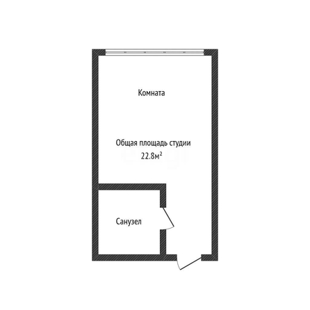 
  Продается студия 22.8 м². Фото 1.
