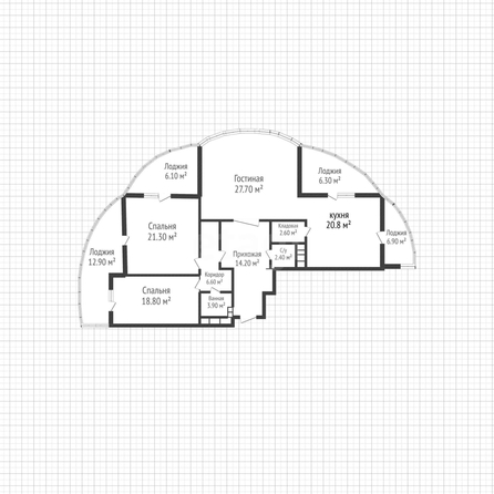 
  Продается 3-комн. квартира 118.3 м². Фото 5.
