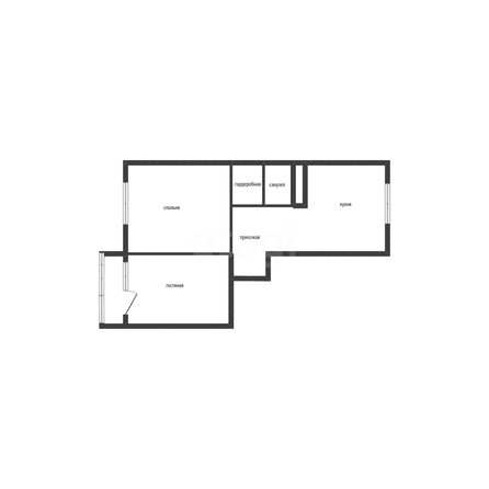 
  Продается 2-комн. квартира 54.8 м². Фото 1.