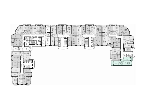 
  Продается 2-комн. квартира 57.5 м², в ЖК Гулливер, литер 3. Фото 2.