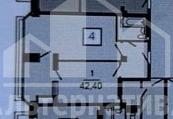 
  Продается 1-комн. квартира, 45.7 м², Октябрьская ул
. Фото 2.