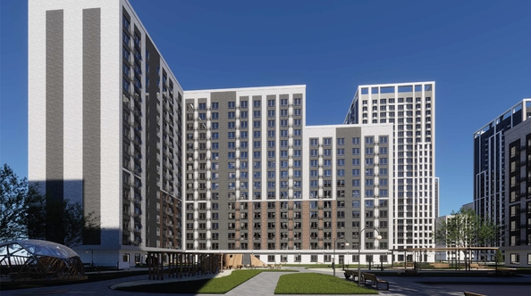 
  Продается 1-комн. квартира, 66.3 м², ЖК Кварталы 17/77, литер 9.5
. Фото 1.
