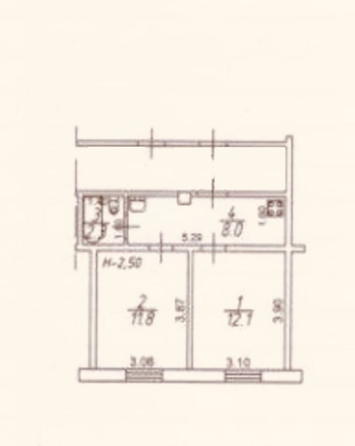 
  Продается 2-комн. квартира 34.2 м². Фото 16.