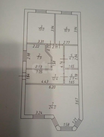 
   Продам дом, 122 м², Михайловск

. Фото 23.